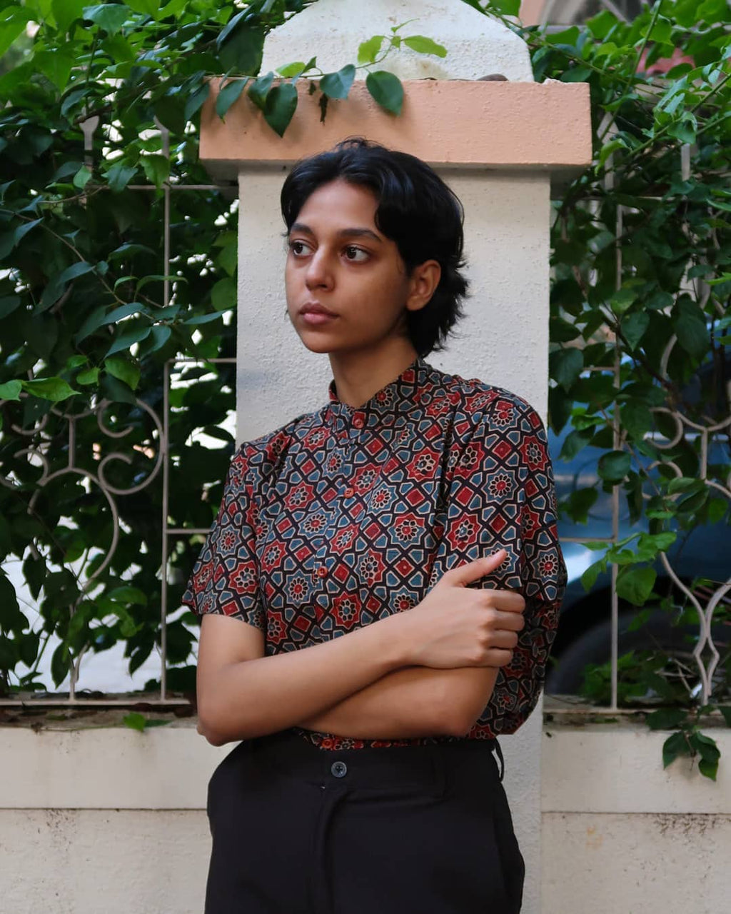 Sopari Ajrakh Shirt
