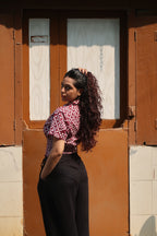 Dotted batik shirt