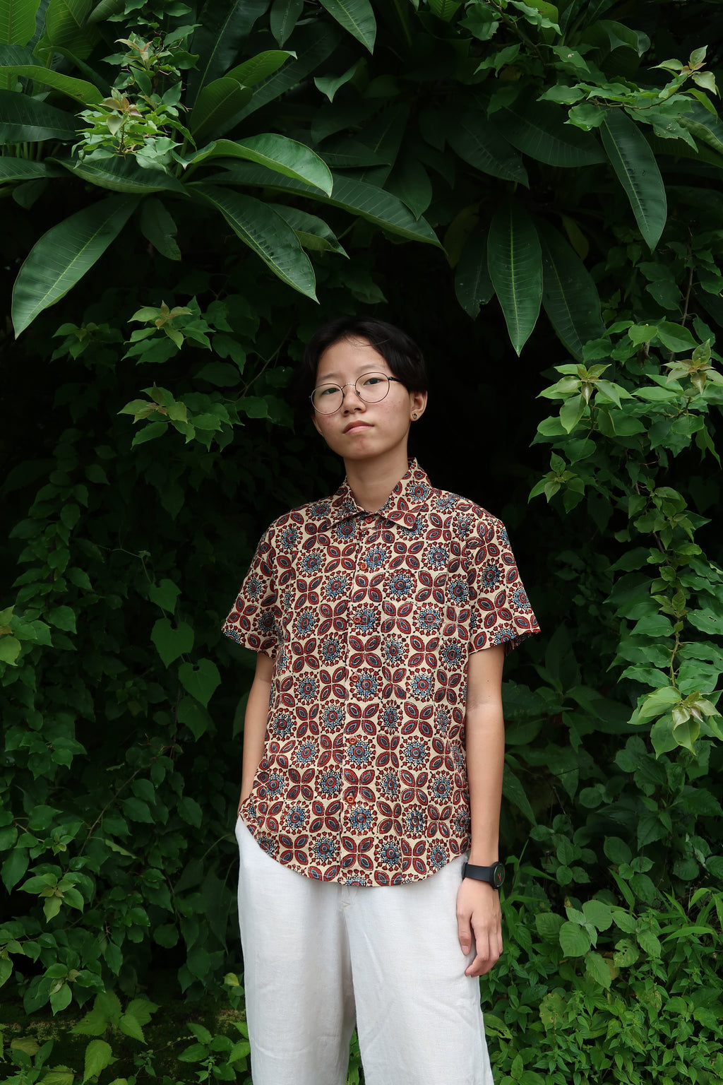 Kharekh Ladu Regular Collar Shirt