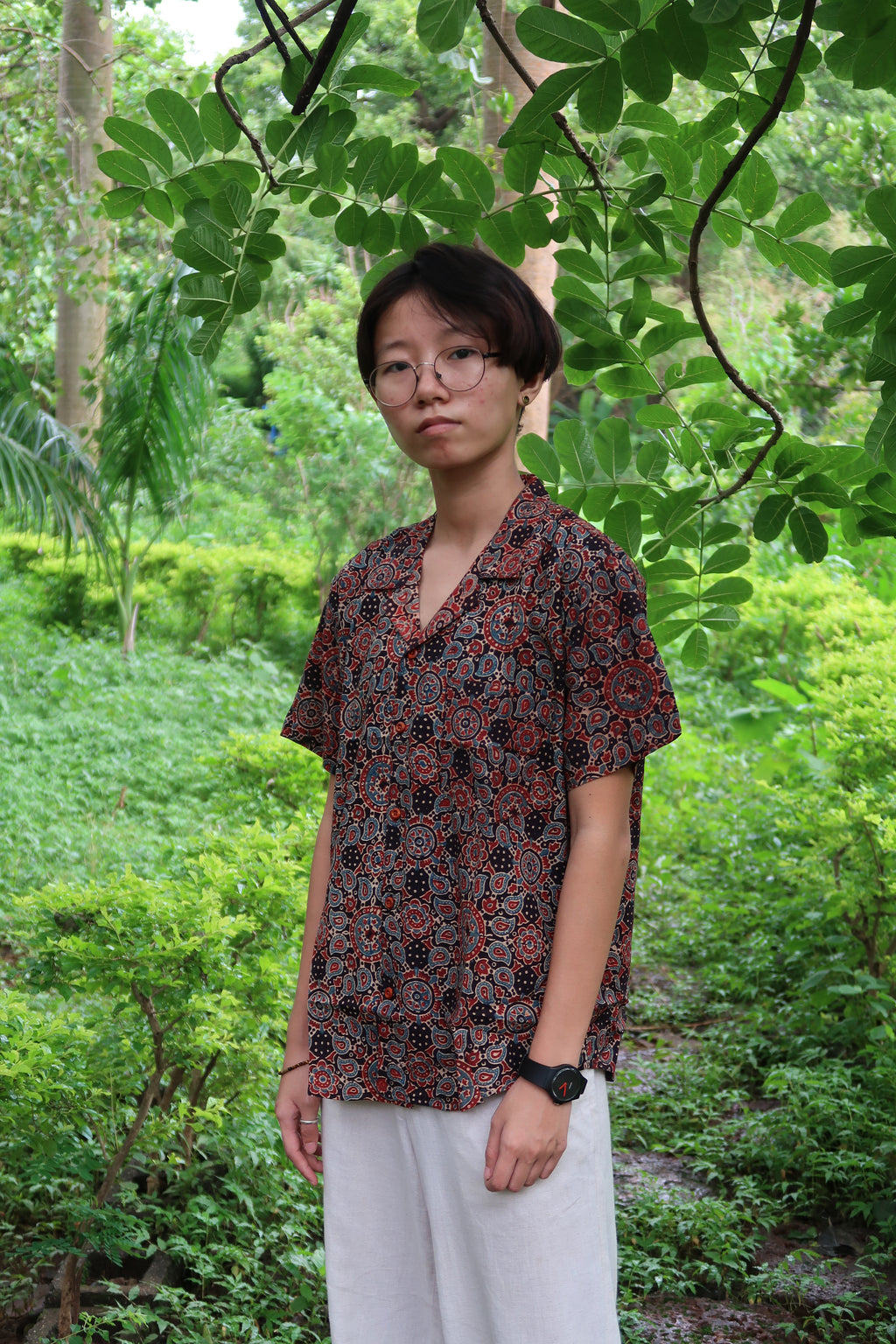 Jumka Badam Camp Collared Shirt