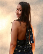 Midnight Star Mulmul High Neck Top